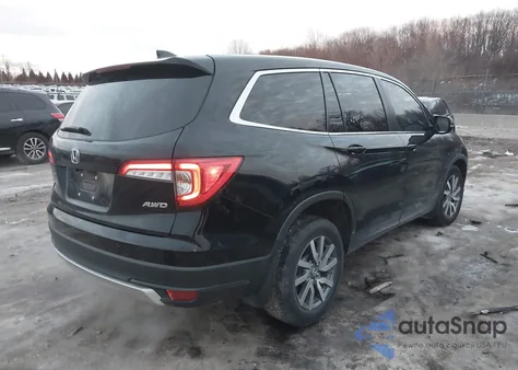 2020 Honda Pilot Awd Ex-L из США, поврежденный, VIN 5FNYF6H54LB064567
